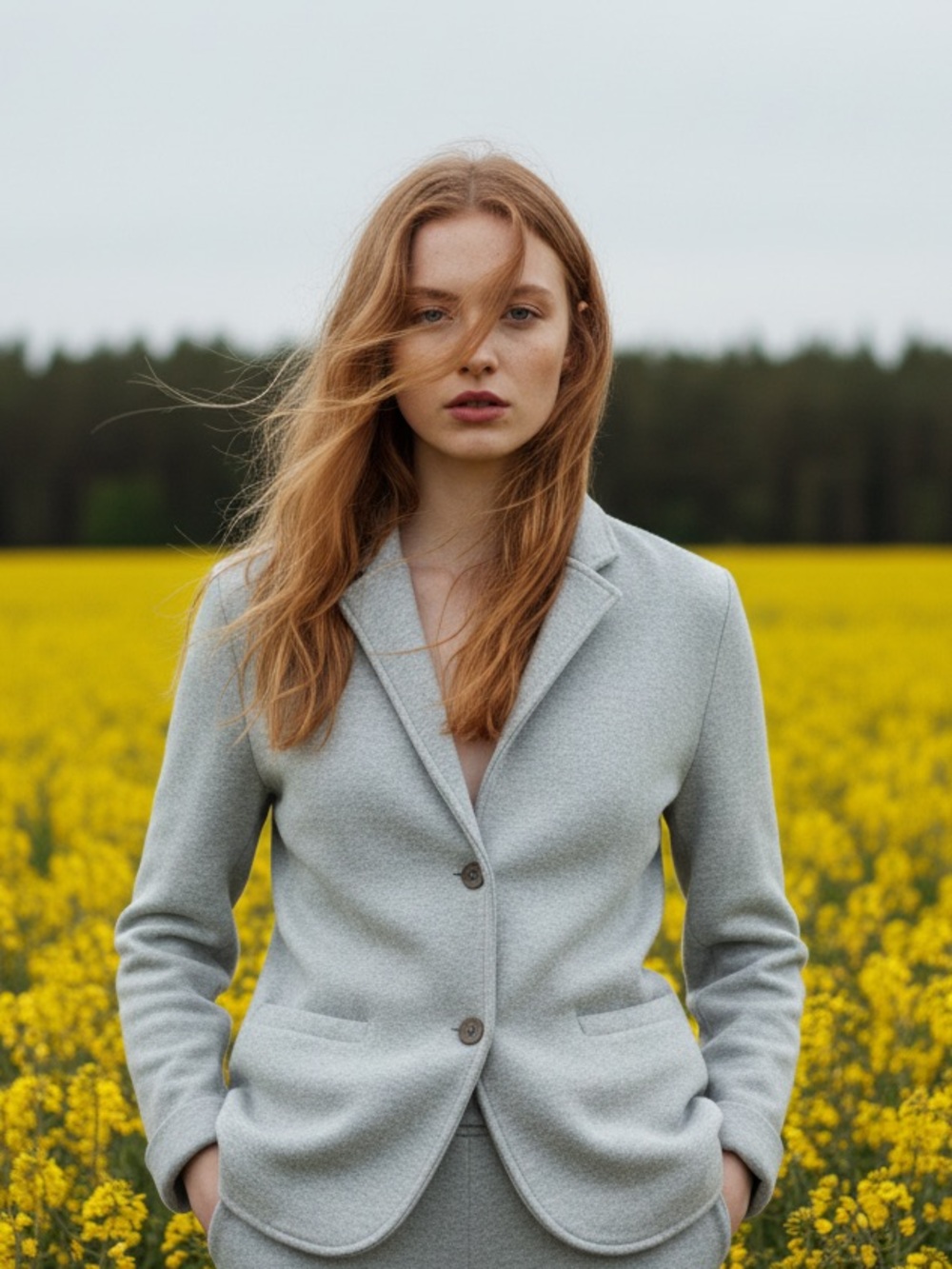 J.Crew 100% Merino Wool Sweater Blazer – Gray Heather